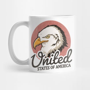 American Majesty Eagle Tshirt Mug